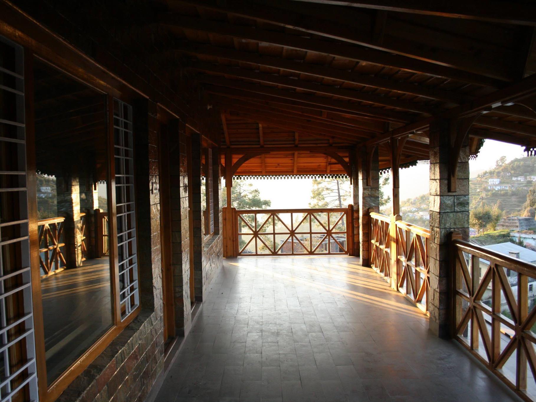 The Green Village Eco Resort Almora Exterior foto